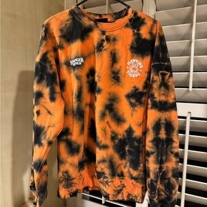 Stranger Things Hawkins Tigers Tie-Dye Sweatshirt